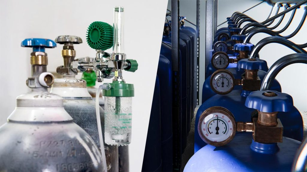 Diferencia oxígeno industrial y medicinal: claves