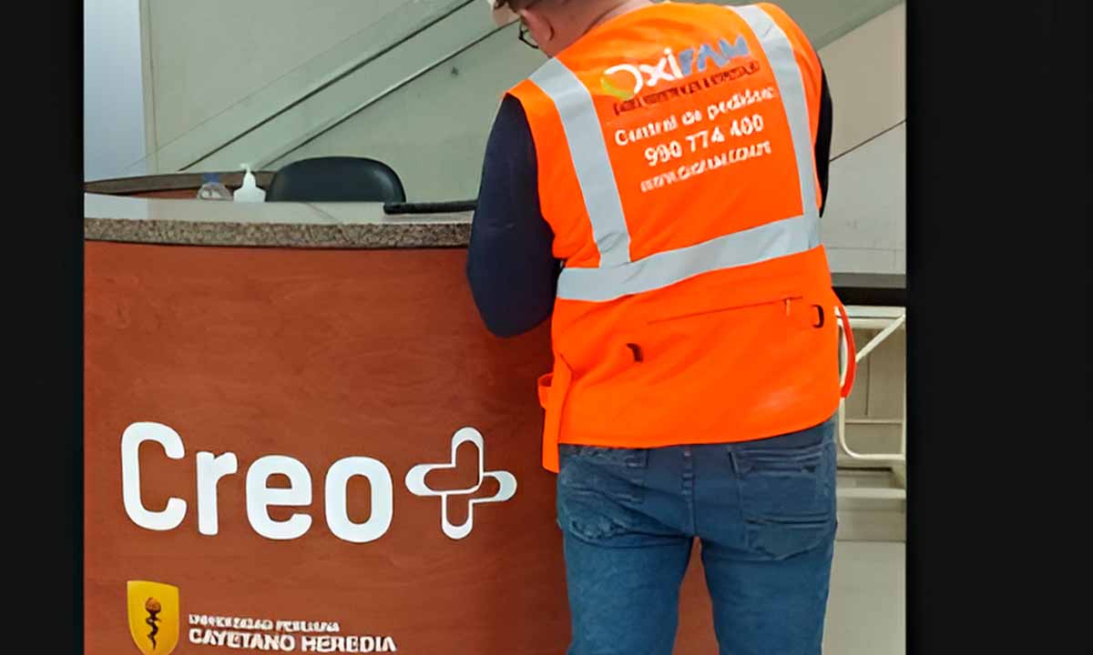 Instalación de aire y gas en el área dental de la clínica ambulatoria especializada de la Universidad Peruana Cayetano Heredia