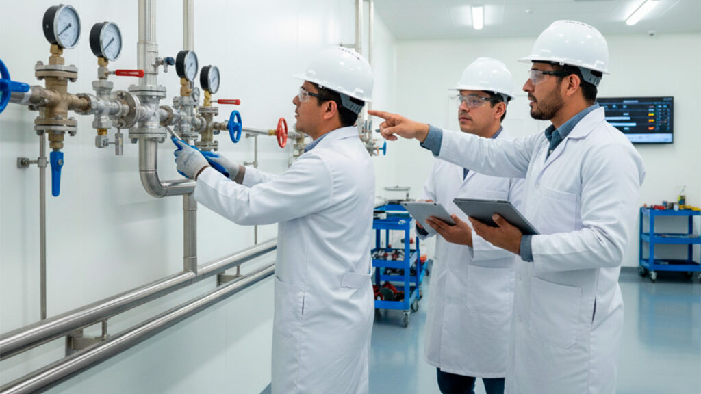 Instalación de redes de gases industriales: pasos, materiales y certificaciones