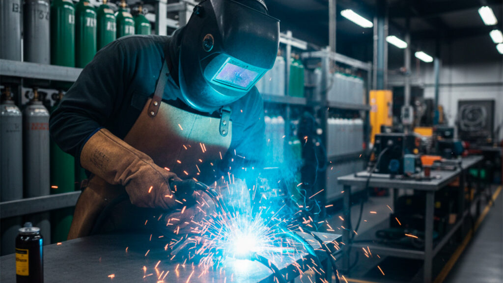 Cómo elegir el gas correcto para tu proceso de soldadura o corte