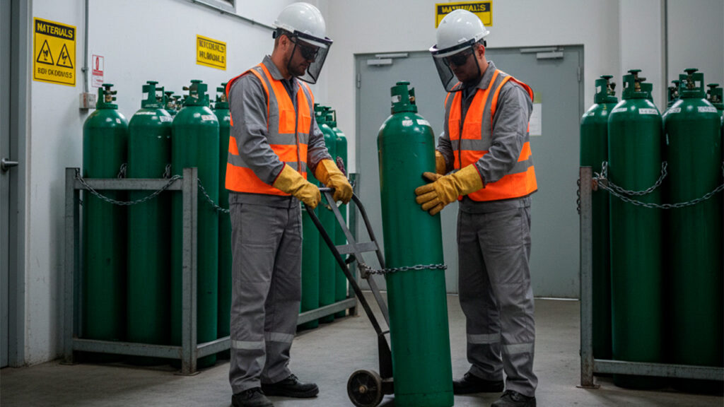 Cómo garantizar la seguridad en el traslado de gases de alta presión