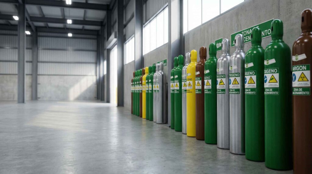 Tipos de gases industriales más utilizados en la industria peruana