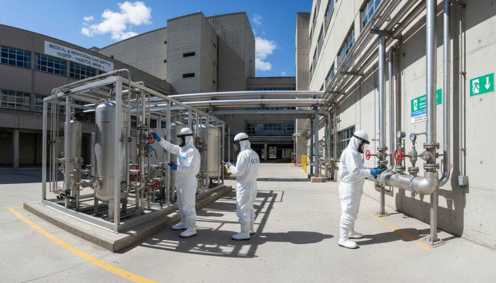 Planta de oxígeno en sitio: criterios para decidir su implementación