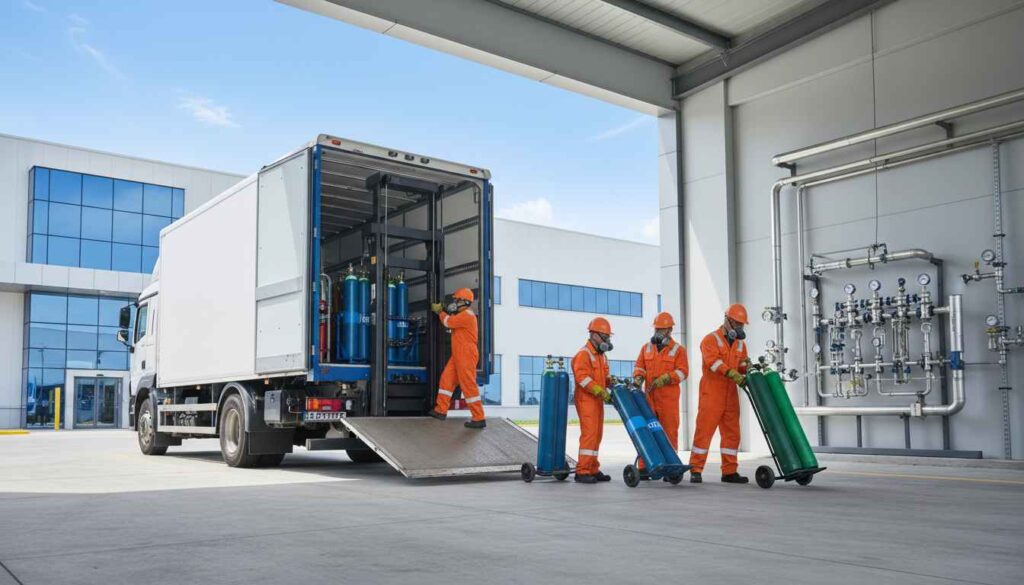 Instalación de red de gases industriales para tu planta o laboratorio
