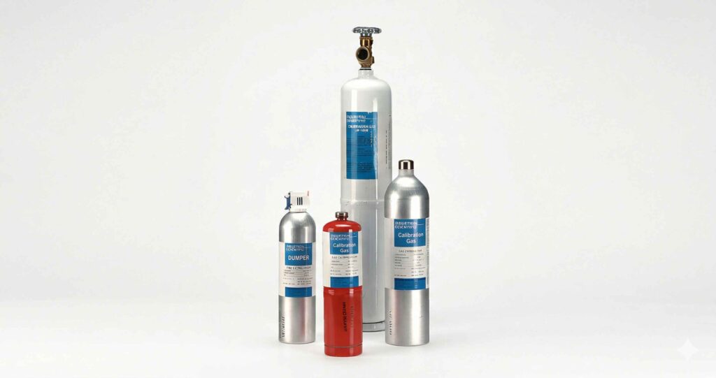 Calibración con gases patrón: precisión, trazabilidad y calidad
