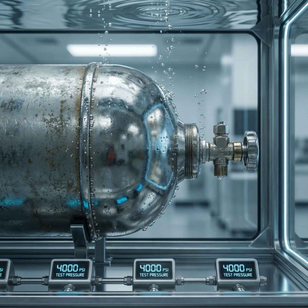 Reacondicionamiento de cilindros de gases: procesos y normas de cumplimiento