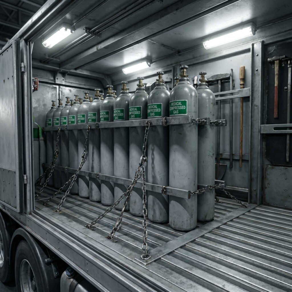 Envío especializado de gases a hospitales y clínicas peruanas
