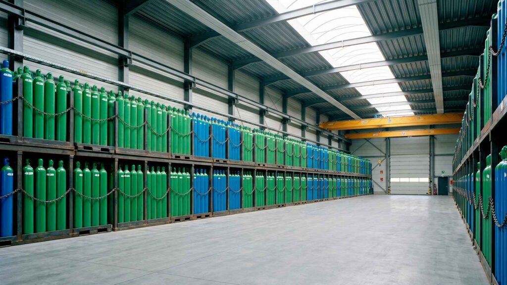 Almacenamiento de gases: Requisitos para su seguridad