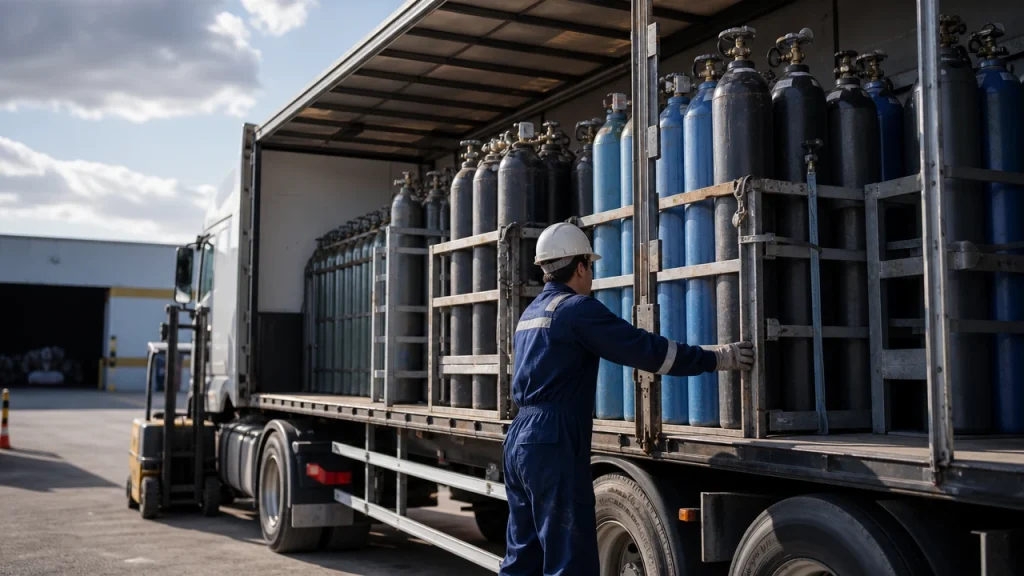 Traslado de gases industriales: factores que influyen en el costo del servicio