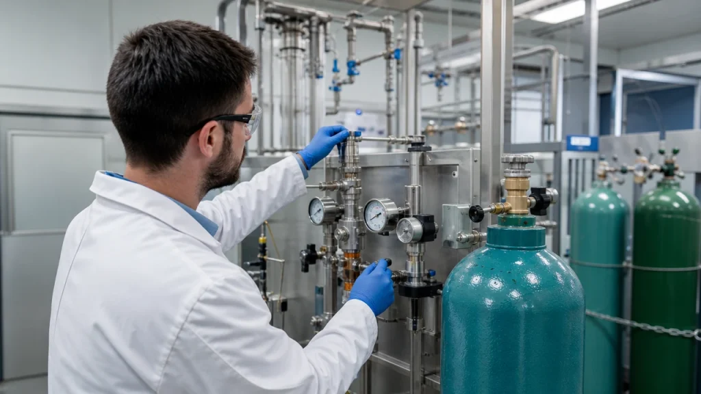 Fases de laboratorio: diferencias entre grado industrial y alta pureza